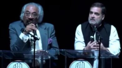 Rahul Gandhi On Dais, Congress' Sam Pitroda Says "he Is No Pappu"
