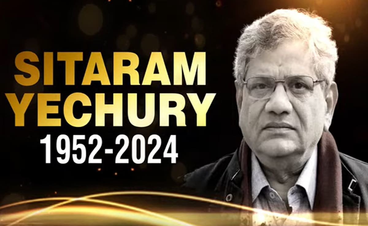 Sitaram Yechury: Cpm Chief, Raconteur And Pragmatic Face Of Left