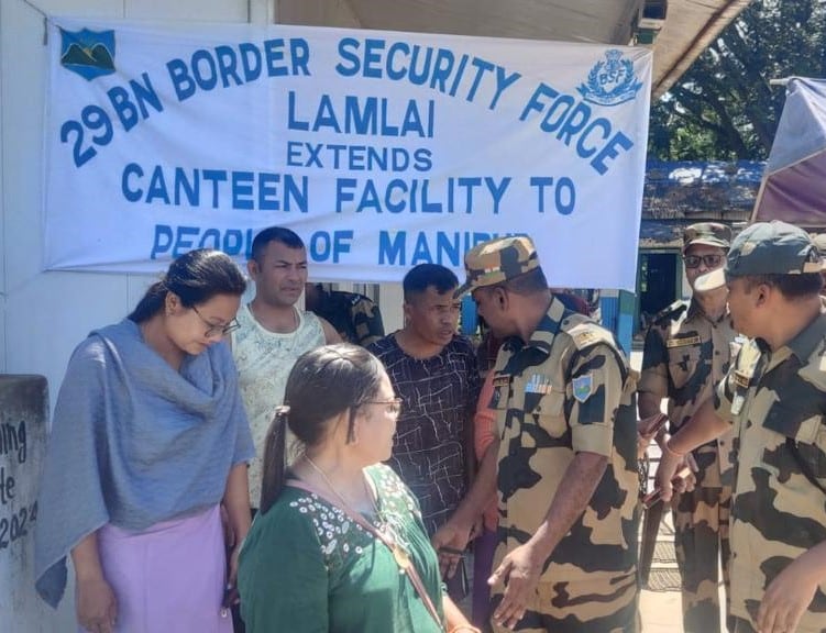 Ground Report: Central Forces' Canteens Open To Public In Violence Hit Manipur