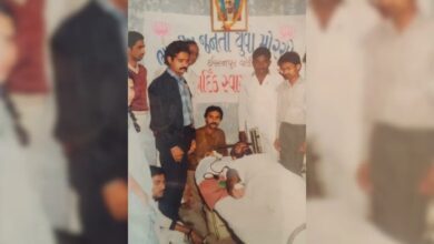 As Bjps Membership Drive Starts, Pm's Old Pic Of Blood Donation Surfaces