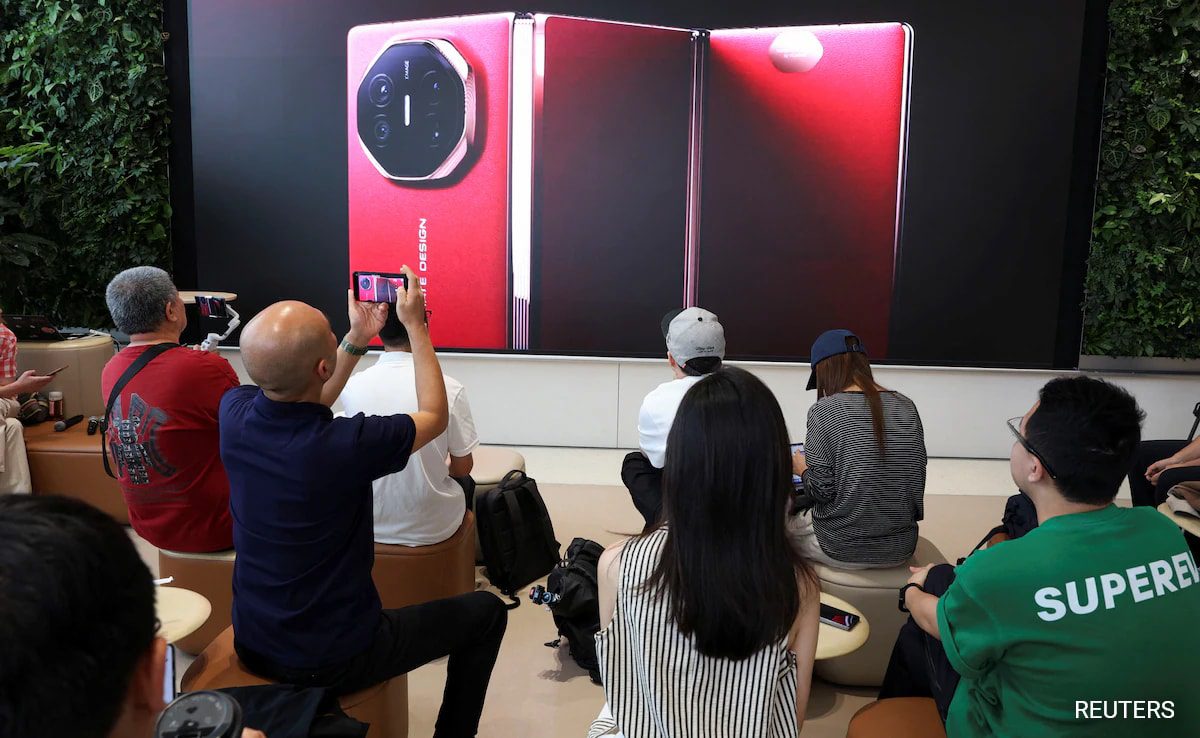 Hours After Apple's Iphone 16 Launch, Huawei Unveils Triple Folding Phone