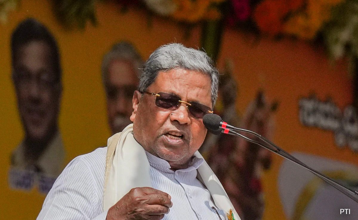 "no Question Of Resigning": Siddaramaiah On Facing Probe In Land Scam