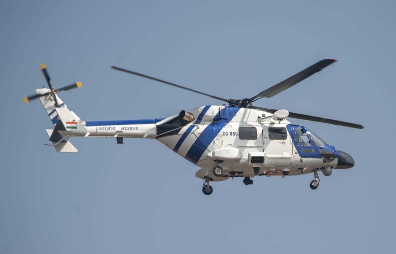 3 Coast Guard Crew Missing As Chopper Makes "hard" Landing In Arabian Sea