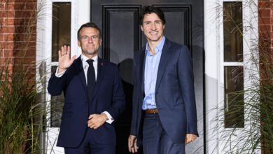 Trudeau Meets Macron As French Leader Visits Canada