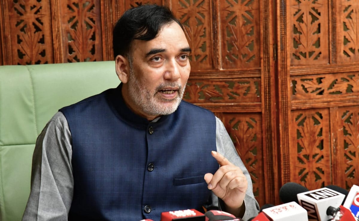 Drone Monitoring To Be Part Of Winter Action Plan In Delhi: Aap's Gopal Rai