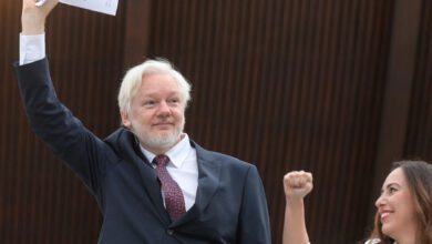 Assange, In First Speech Since Release, Says He Was Jailed For Journalism