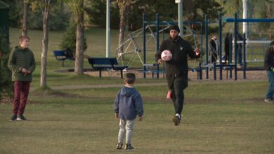 Elks Kicker Forges Special Bond Through Soccer With Group Of Edmonton Kids