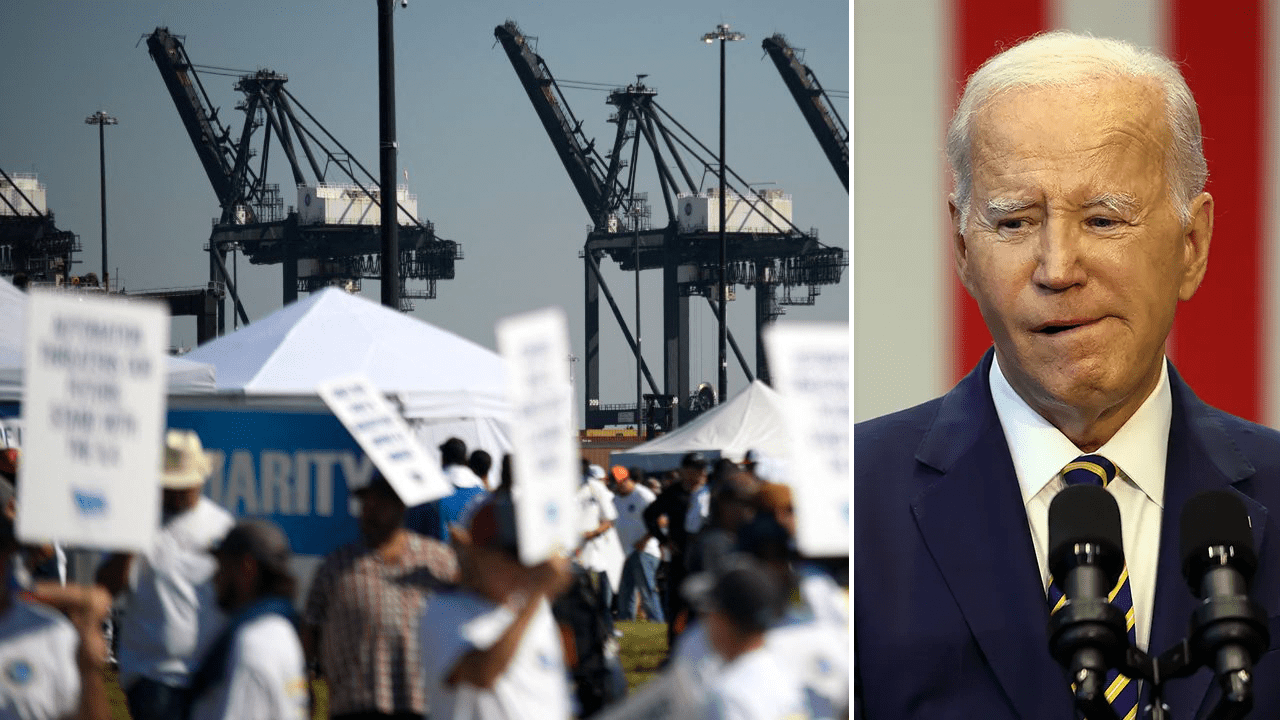 Biden Won't Force Ports To Resume Operations By Invoking Labor Law