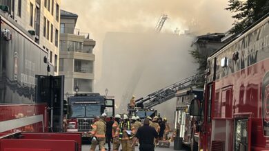 5 Alarm Fire In Montreal’s Old Port Sends 1 To Hospital With Severe Burns