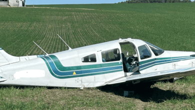 Pilot ‘unable To Stop,’ Crash Lands On An Ontario Farm Field
