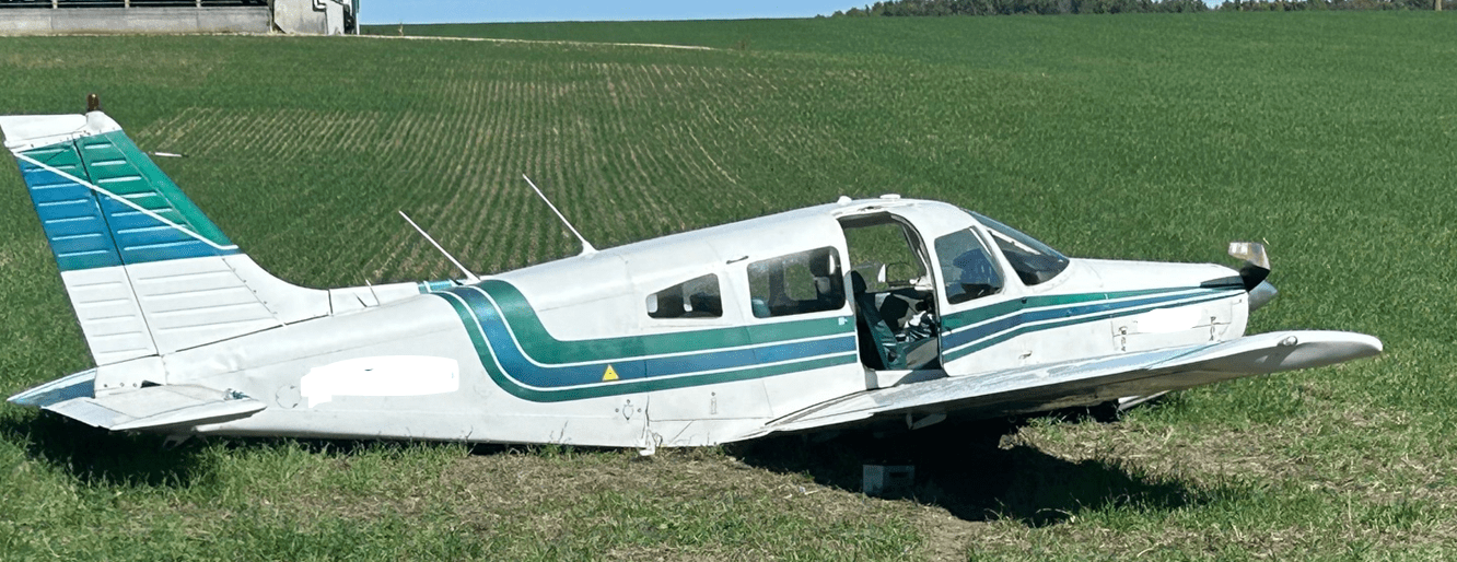 Pilot ‘unable To Stop,’ Crash Lands On An Ontario Farm Field