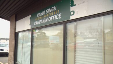 Sask. Party Says Bullet Holes Found In Window Of Regina Campaign Office