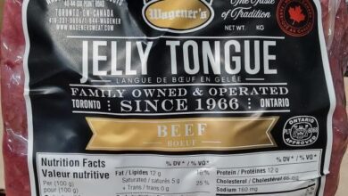 Beef Jelly Tongue Products Sold In Ontario Recalled Over Possible Listeria Contamination