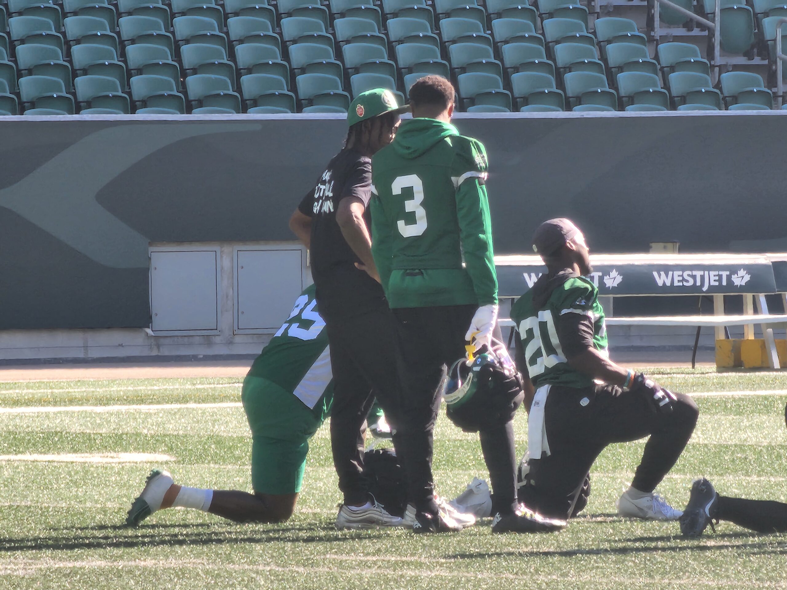 Saskatchewan Roughriders’ Johnson Steadily Contributing