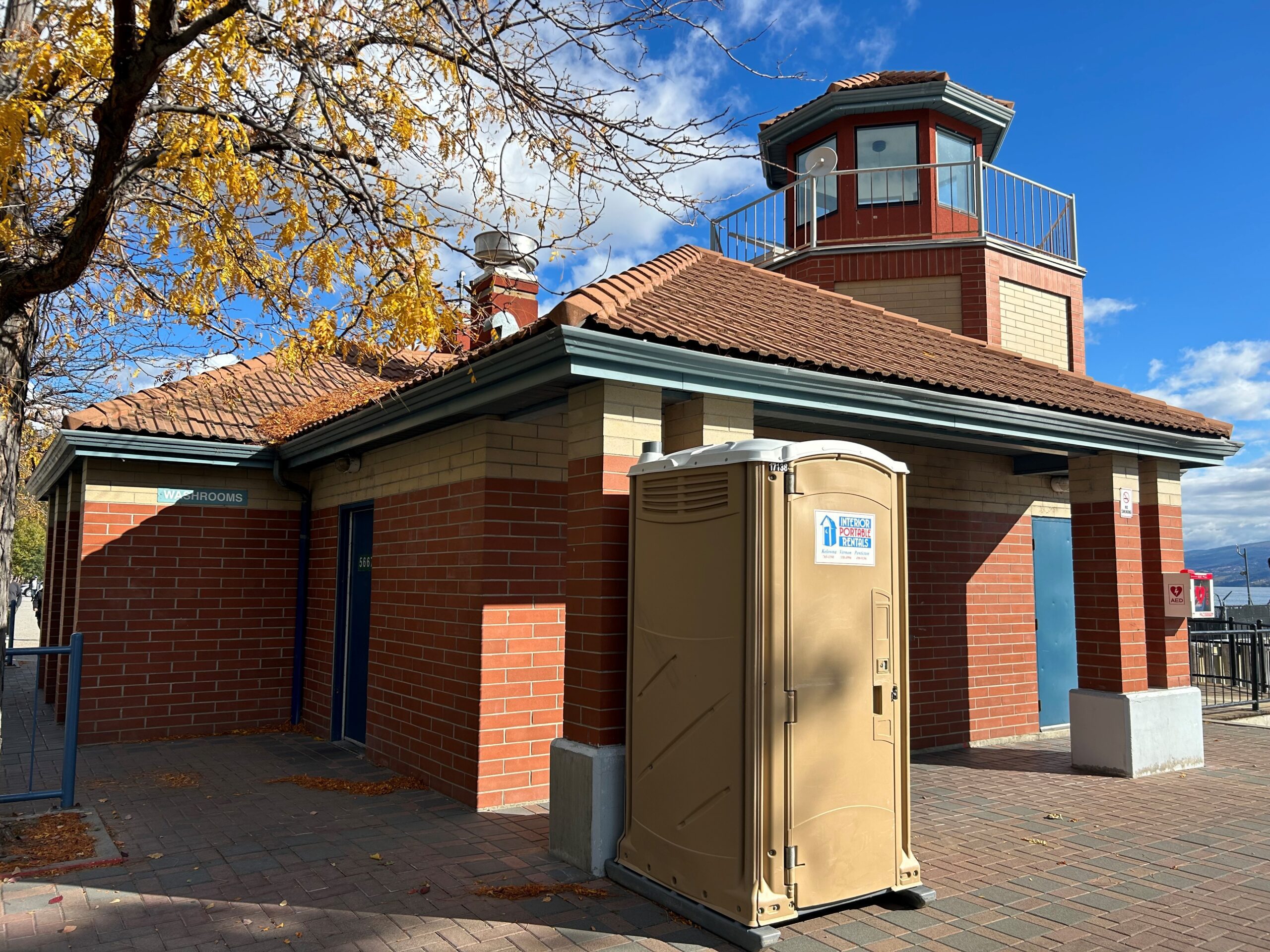 Peachland, B.c. Public Washroom Reduces Hours To Prevent It Being Used As Shelter