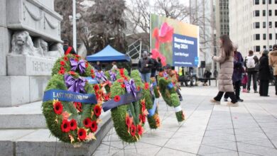 Edmonton Residents Mark Remembrance Day: ‘we All Must Tend To Democracy’