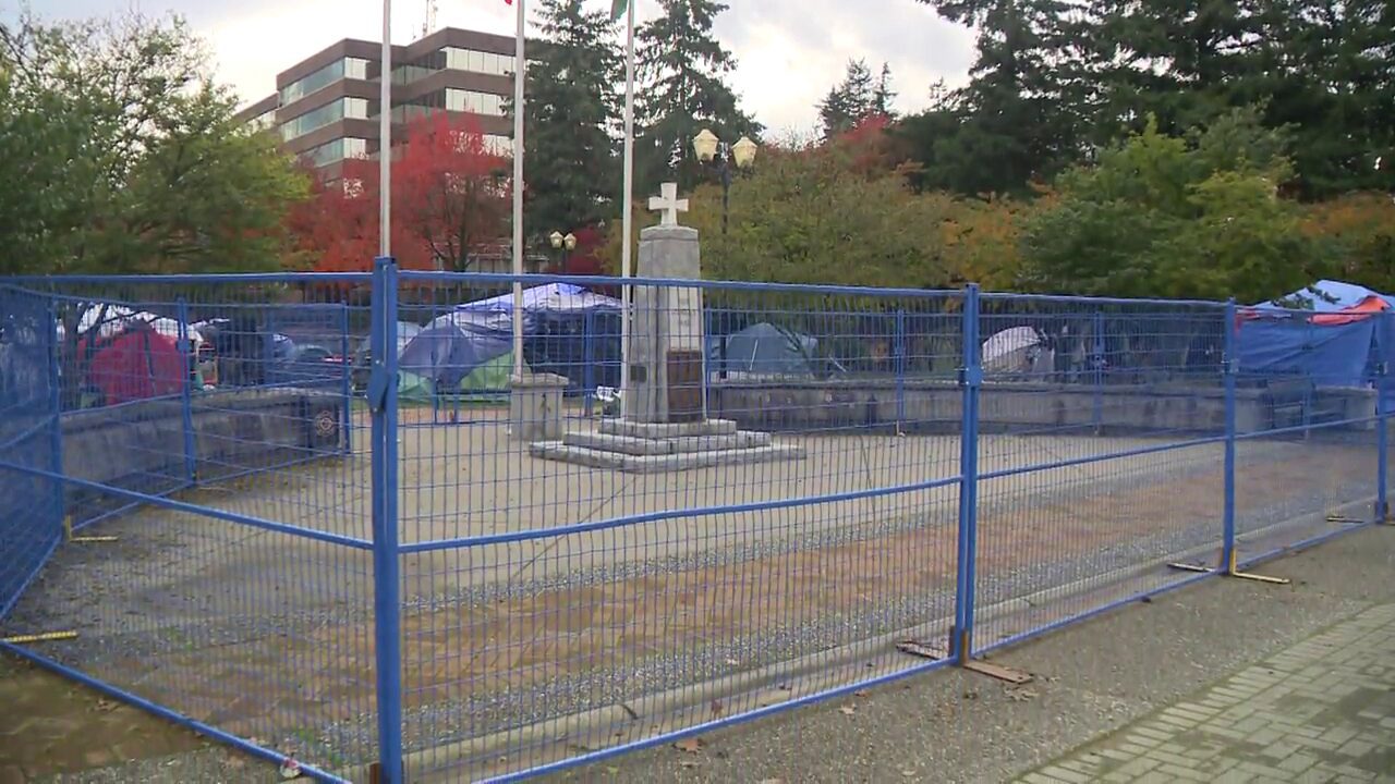 Abbotsford Homeless Encampment Forces Changes To Remembrance Day Ceremony