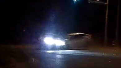 Ontario Police Share Video Of Rock Thrown At Moving Car As Suspects Remain Elusive