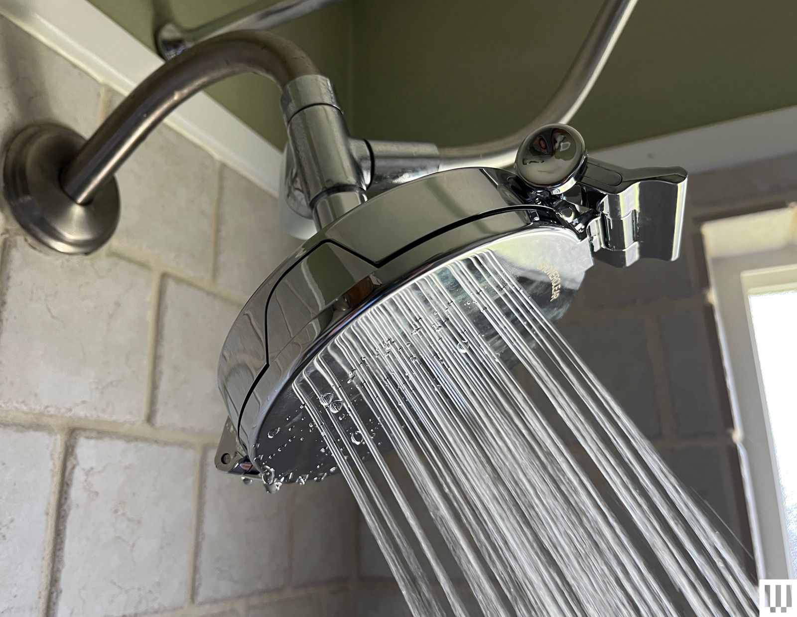 Image may contain Indoors Bathroom Room Shower and Shower Faucet