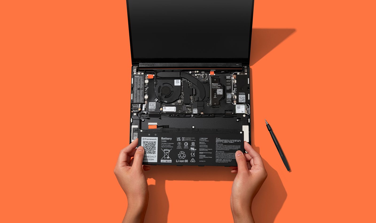 Image may contain Electronics Hardware Computer Hardware and QR Code