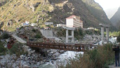 Friendship Bridge and border facilities between Nepal and China at Rasuwagadhi
