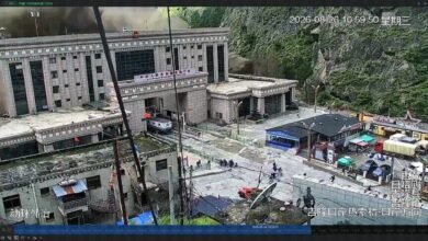 Verified fixed-camera footage from Gyirong Port moments before the Nepal Tibet flood surge