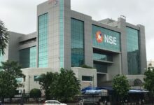 The National Stock Exchange building in Mumbai India