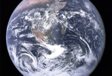 NASA Apollo 17 photograph of Earth