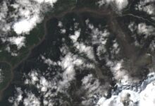 Landsat satellite view of the 26 August 2026 Nepal flood corridor