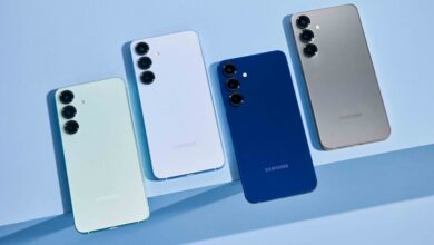 Official Samsung photograph of Galaxy S25 phones, which are among the One UI 9 beta eligible devices