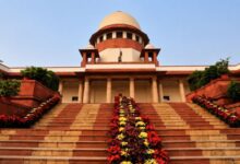The Supreme Court of India building in New Delhi