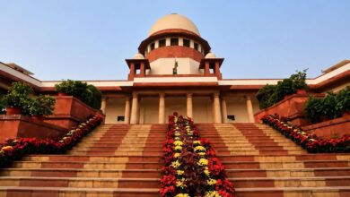 The Supreme Court of India building in New Delhi