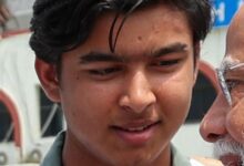Vaibhav Sooryavanshi in a 2025 archive photograph, not during the Duleep Trophy innings