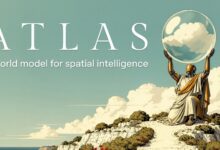 Official World Labs artwork for the Atlas world model