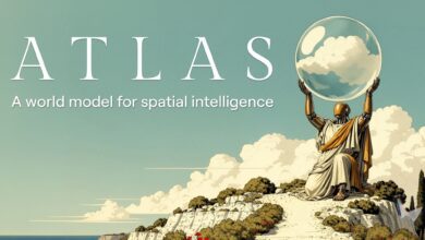 Official World Labs artwork for the Atlas world model